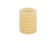 Pillar candle Layered Circles medium vanilla yellow