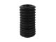 Pillar candle Layered Circles large black