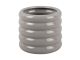 Doniczka Bobbly Glazed ceramic large light szary Present Time
