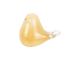 Statue Fat Bird medium glass soft yellow