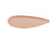 Patera Mila medium wykonana z metalu enamel faded pink Present Time
