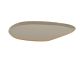 Patera Mila large wykonana z metalu enamel warm szary Present Time