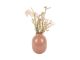 Wazon Mila small wykonana z metalu enamel faded pink Present Time