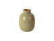 Wazon Mila large wykonana z metalu enamel dark green Present Time