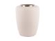 Vase Dex large iron textured warm grey