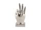 Statua Perfecto ceramiczna chromowana Present Time