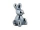 Statue Balloon Bunny ceramiczna czarna platerowana Present Time