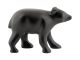 Statue Bear metalowa pozłacana Present Time