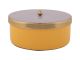 Storage box Double Funky medium bright yellow w. soft purple