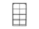 Czarny Wall Rack Present Time