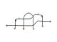 Czarny Coat Rack Present Time