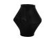 Vase Twisted Rib black