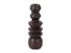 Świecznik Formado Large mango wood walnut lacquered Present Time