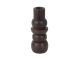 Świecznik Formado Small mango wood walnut lacquered Present Time