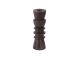Świecznik Formado Medium mango wood walnut lacquered Present Time