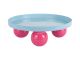 Niebieski Taca Double Funky round soft w. bright różowy Present Time