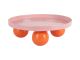 Różowy Taca Double Funky round soft w. bright orange Present Time