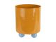 Żółty Roślina dekoracyjna pot Double Funky large mango w. soft niebieski Present Time