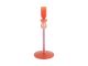 Fioletowy Świecznik Duo Colores medium bright orange w. soft Present Time
