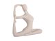 Szary Figurka Yoga Bow light Present Time