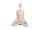 Szary Figurka Open Lotus light Present Time